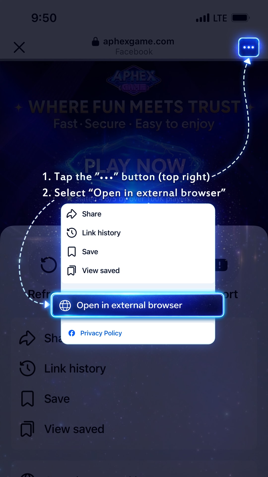iOS installation guide